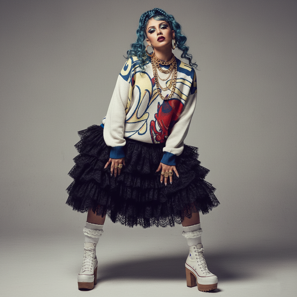 Gud & Evol Jacquard Knit Sweater