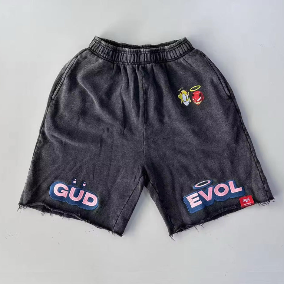 Black Duality Shorts: Ltd Edition